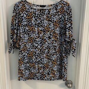 Ann Taylor Floral Blouse